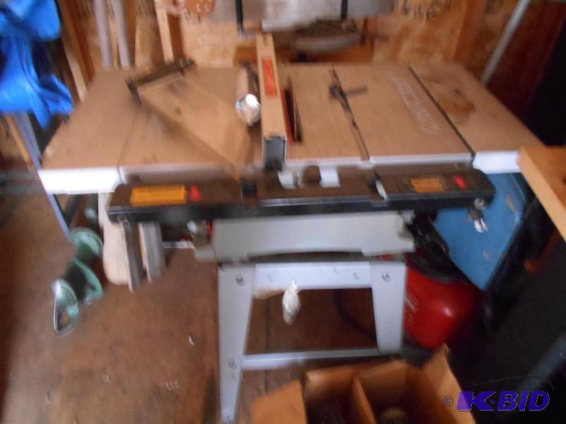 lot 242 image: Craftsman table saw...