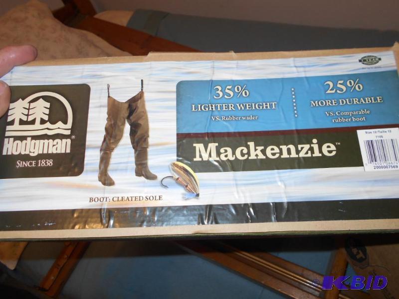 lot 283 image: Hodgman hip waiters. Size 12. new in box...