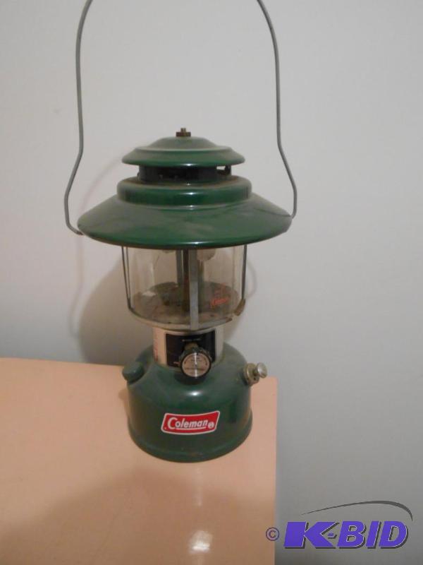 lot 290 image: Coleman lantern. Uses Coleman liquid fuel....