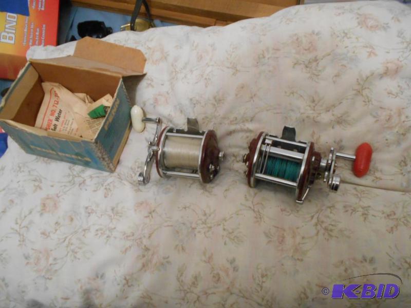 lot 298 image: Two Penn Peerless reels. New in box...