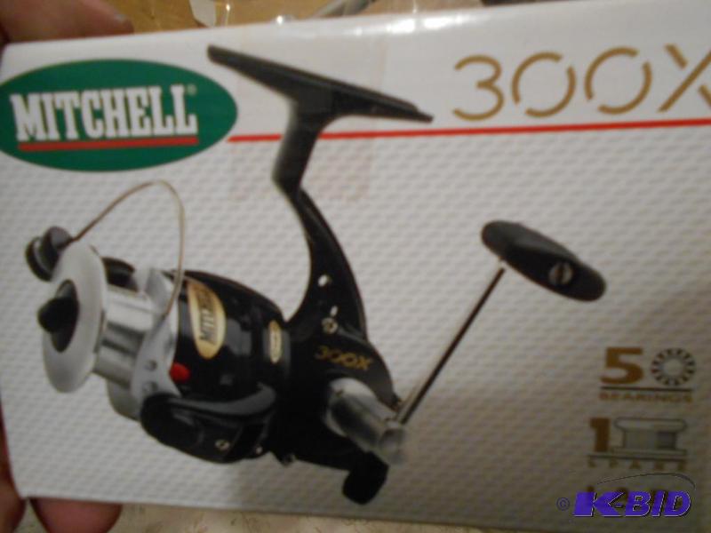lot 302 image: Mitchell 300X spinning reel. New in box...