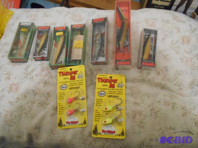lot 305 image: Set of Miscellaneous fishing lures....