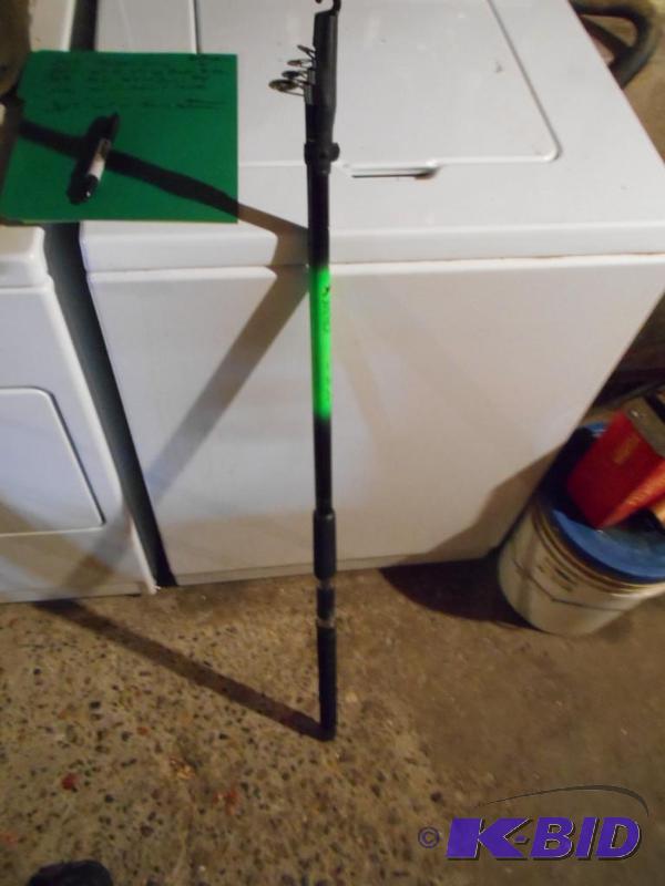 lot 308 image: Crappie pole, collapsible...