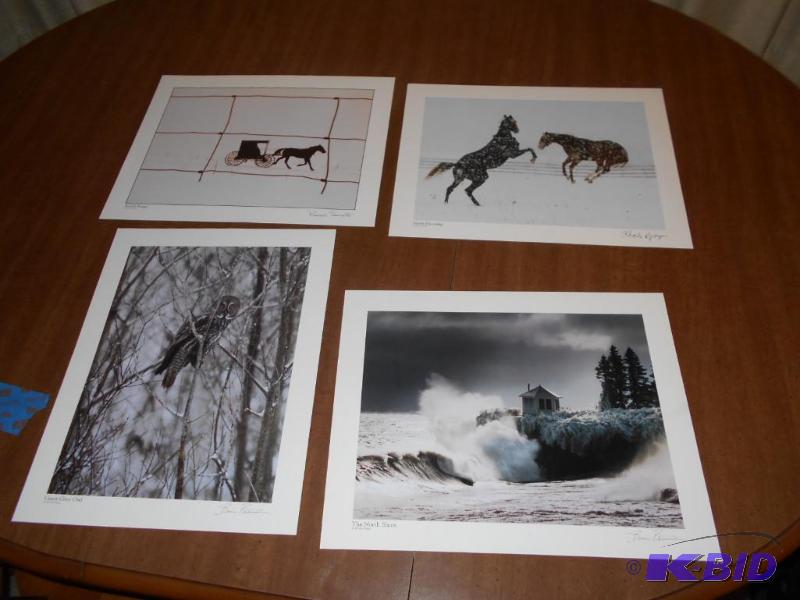 lot 42 image: Various prints. No frame, in envelope....