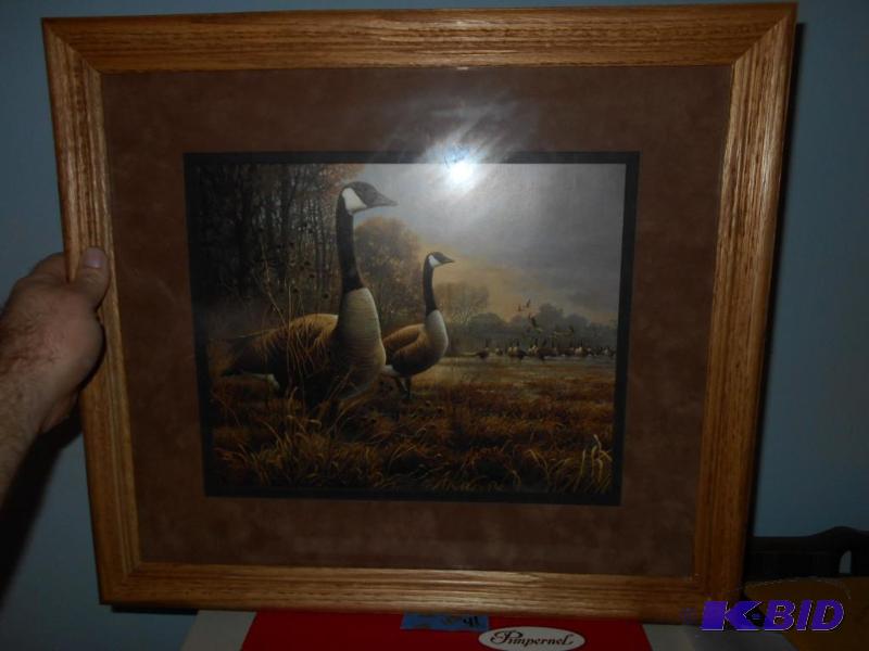 lot 46 image: Picture. Geese...