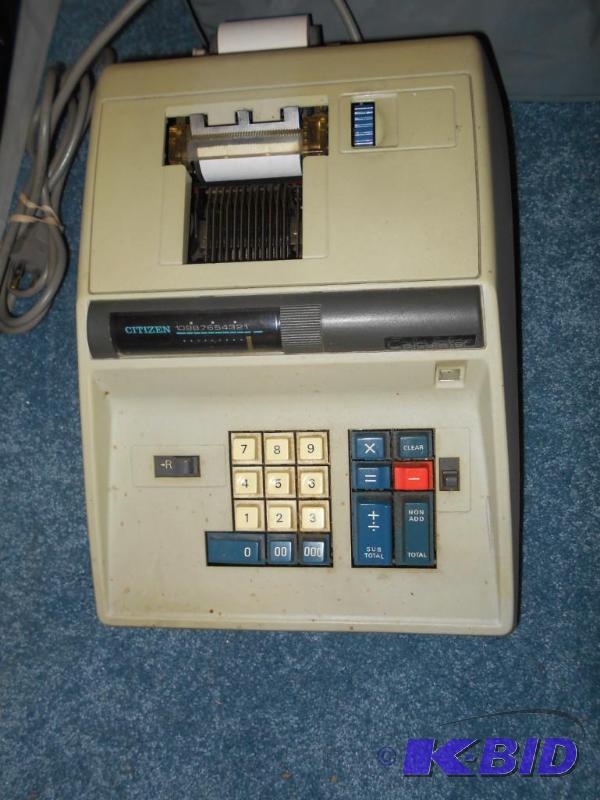 lot 83 image: Citizen calculator...