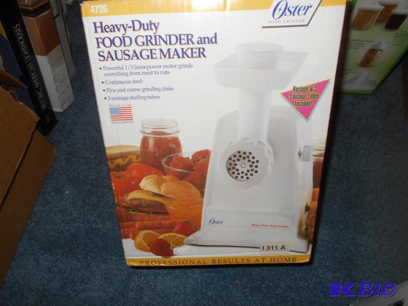 lot 85 image: Heavy duty food grinder and sausage maker...