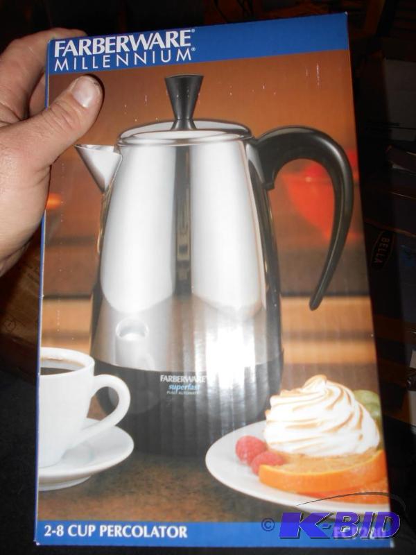 lot 92 image: New electric percolator...