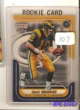 lot 107 image: 1999 Kurt Warner Card