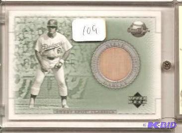 lot 109 image: Steve Garvey Sweet Spot Classic Bat Card