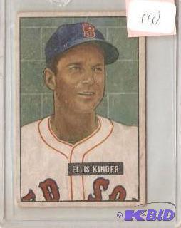 lot 110 image: 1952 Bowman Ellis Kinder