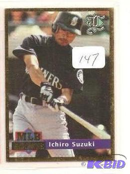 lot 147 image: Ichiro Rookie Card