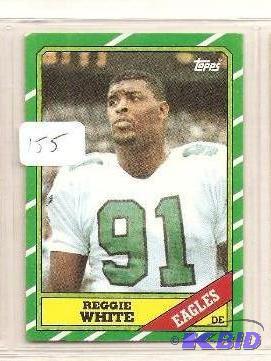 lot 155 image: Reggie White Rookie