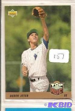 lot 157 image: Derek Jeter Rookie