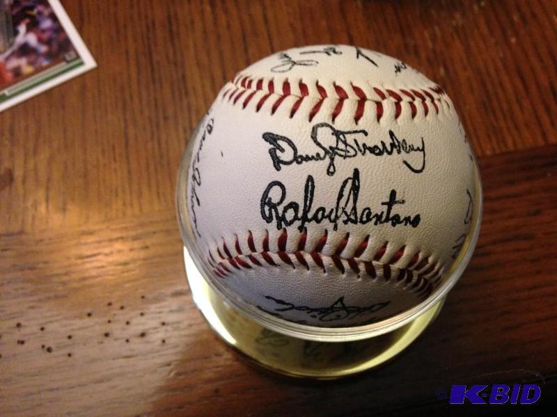 lot 170 image: New York Mets Pre-printed ball