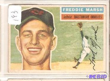 lot 193 image: 1956 Topps Freddie Marsh