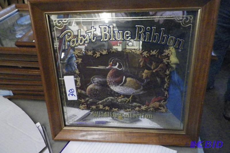 lot 38 image: Beer Mirror