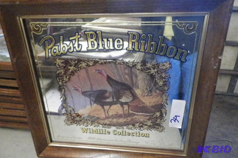 lot 39 image: Beer Mirror