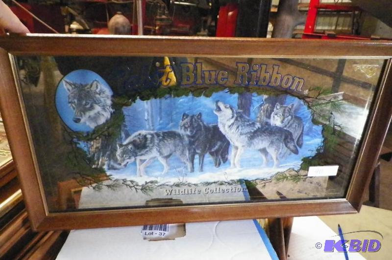 lot 40 image: Beer Mirror