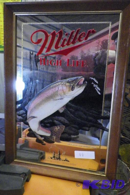lot 46 image: Beer Mirror