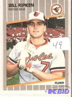 lot 49 image: 1991 Fleer F--- Face Card