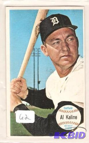 lot 62 image: 1967 Topps Giant Al Kaline Card