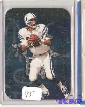 lot 95 image: Fleer 2000 Peyton Manning Japanese Card