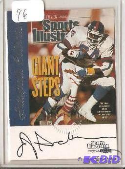 lot 96 image: 1999 Fleer Otis Anderson Auto Card