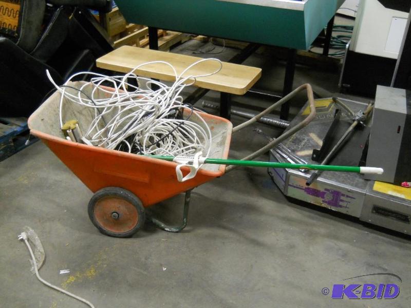 lot 106 image: Cart Full of Cable.