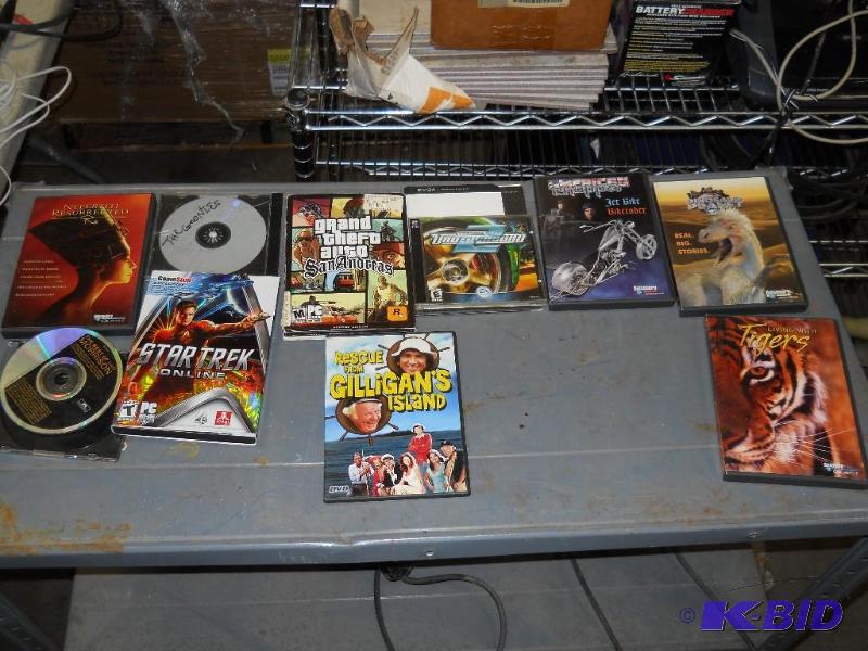 lot 109 image: Lot of CDs and DVDs