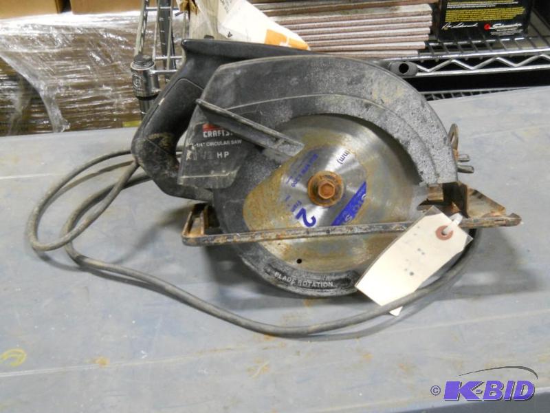 lot 113 image: 7 14 Circular Saw