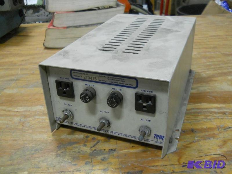lot 15 image: Dyna-Mote E10-12 Power Inverter