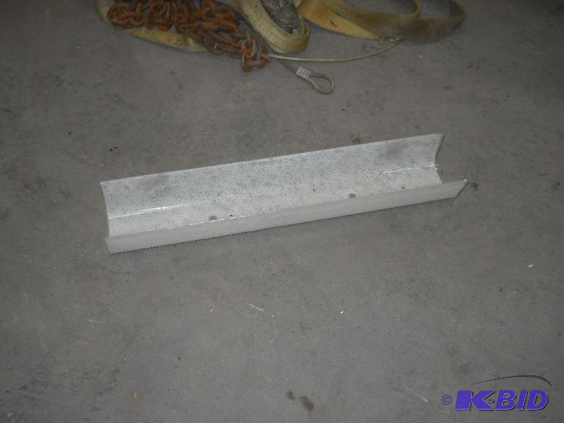 lot 63 image: 2 Long Glass Bathroom Light Cover.