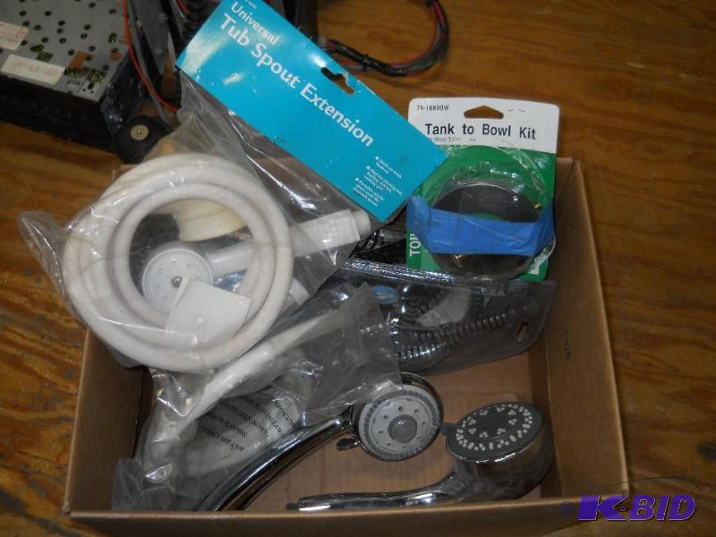 lot 73 image: Box of NEW Shower Sprayers