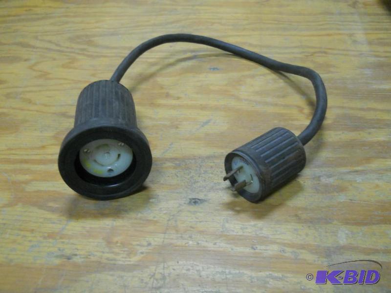 lot 74 image: 20A 125V to 20A 250V Plug