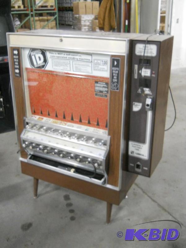 lot 89 image: National Vendors Cigarette Vending Machine