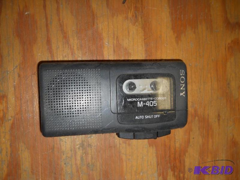 lot 92 image: Sony Mini Tape Recorder