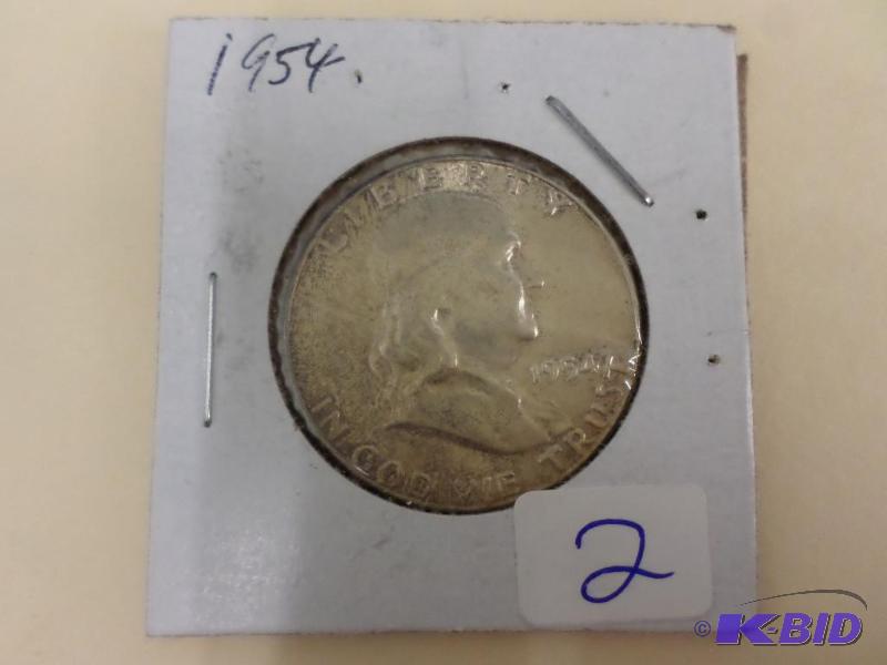 1954 Franklin UNC Half Dollar...
