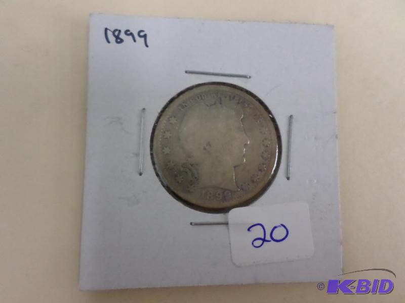 1899 Barber Quarter...