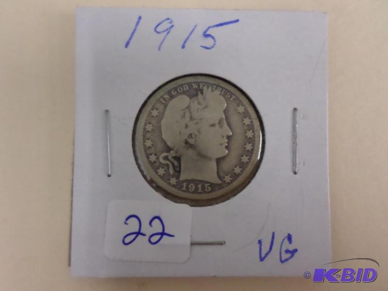 1915 Barber Quarter...