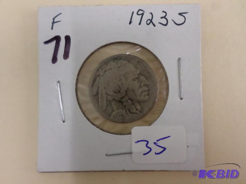 1923-S Buffalo Nickel...