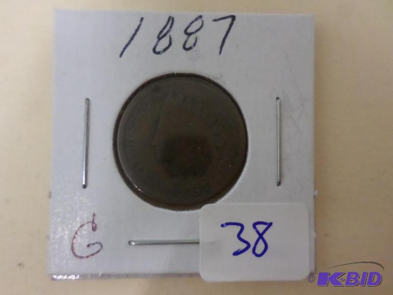 1887 Indian Head Penny...