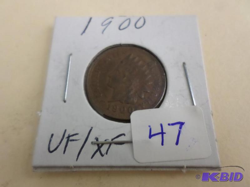 1900 Indian Head Penny...