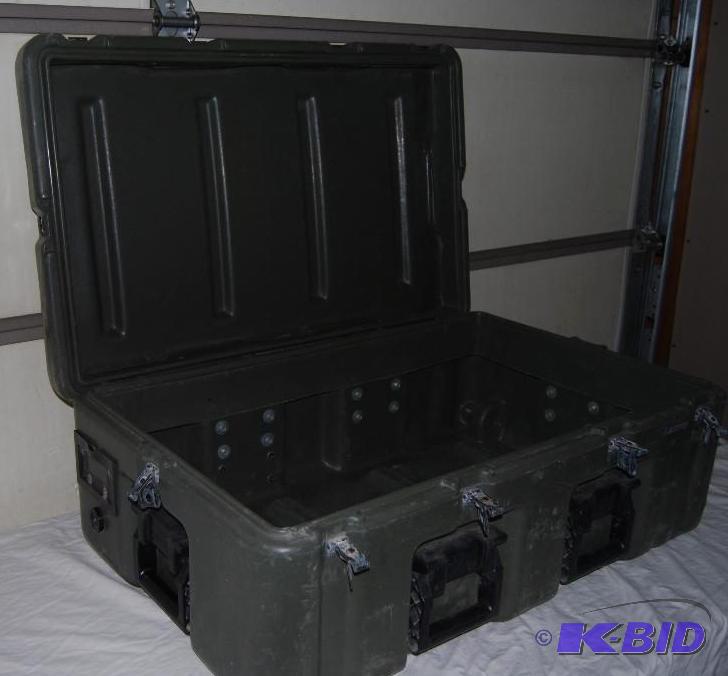 lot 21 image: Hardigg US Military Wheeled Medical Chest, mu...
