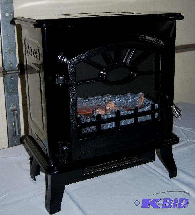 lot 31 image: Electric Infrared Stove Heater, 1,500 watts, ...