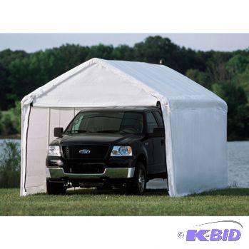 lot 70 image: Shelter Logic 10x20 foot Instant Shelter, wea...