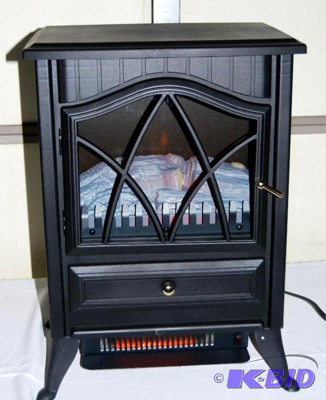 lot 76 image: Lifesmart Infrared Stove Heater, infrared qua...