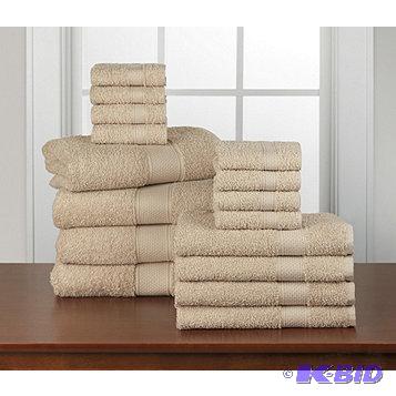 Alcove 16pc&nbspSolid Towel Sets - (2) Total...