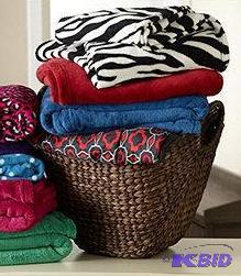 New Alcove Microplush Throw - MSRP $29.99 - Z...
