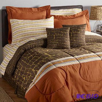 New Clearwater Brown King 20pc Comforter Set ...